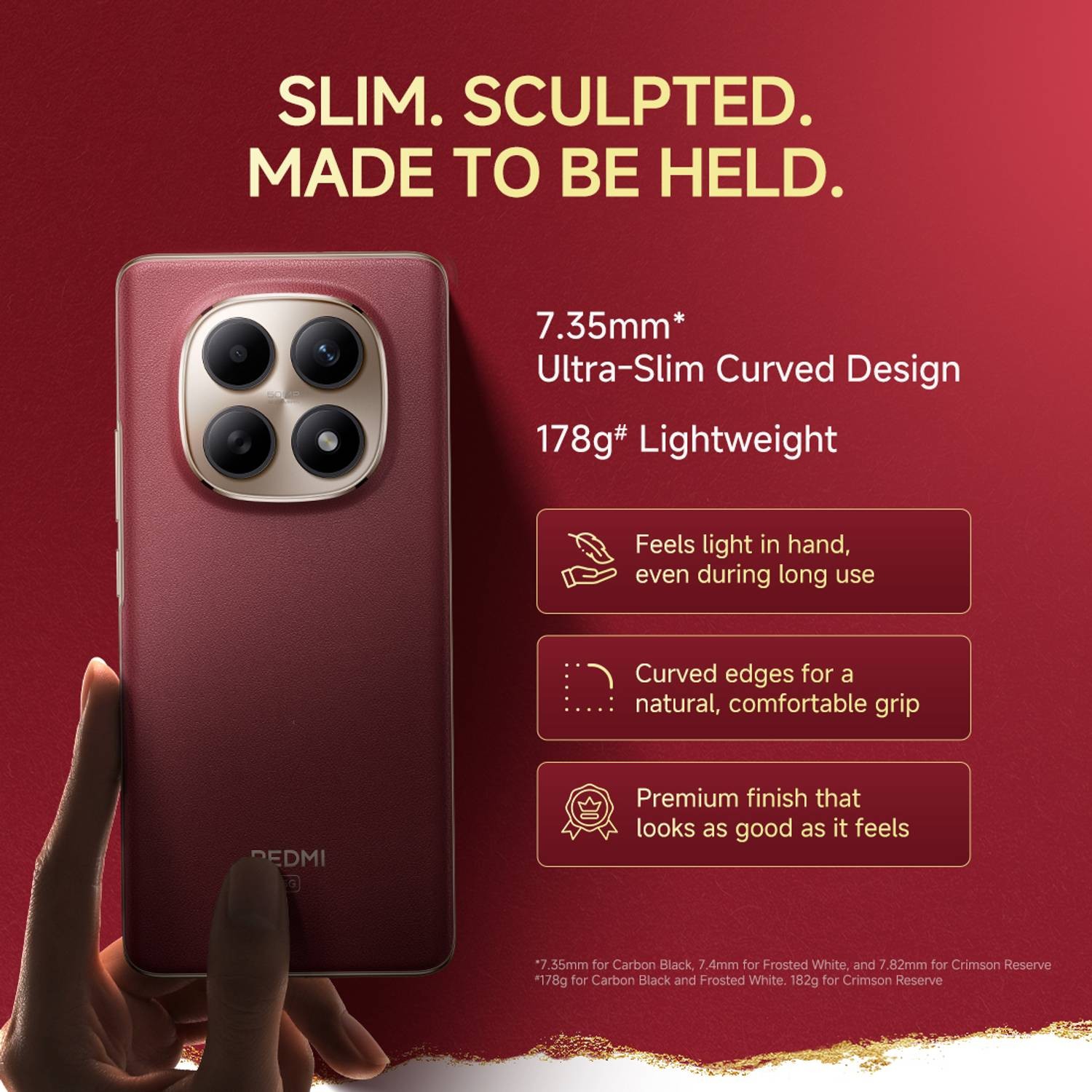 REDMI Note 15 SE 5G Crimson Reserve 128 GB Unlocked Global Version