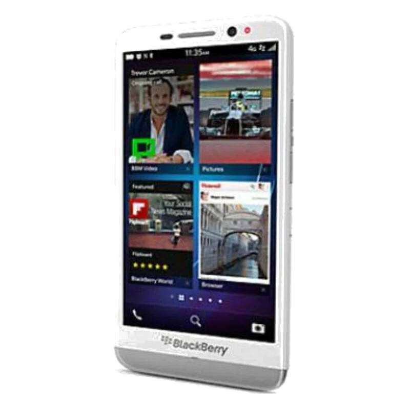 USED – BlackBerry Z30 STA100-2 White (FACTORY UNLOCKED) 5″ Super AMOLED, 16GB