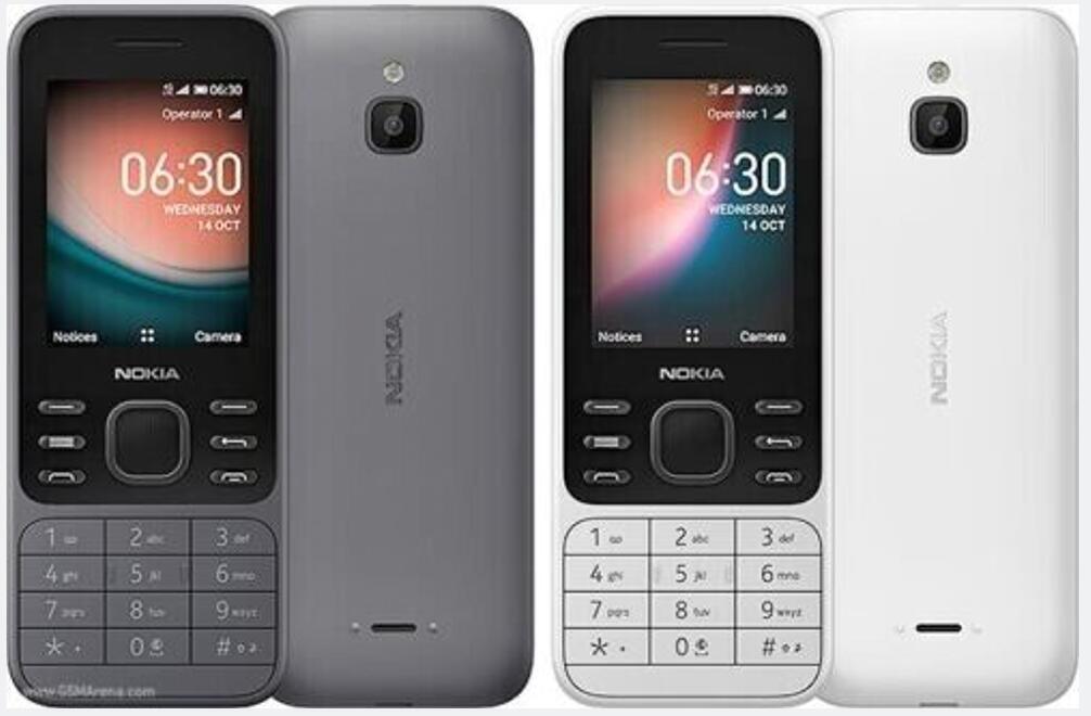 Nokia 6300 Dual SIM 4G LTE WIFI Radio 0.3″ 2MP 4GB 512MB RAM Phone