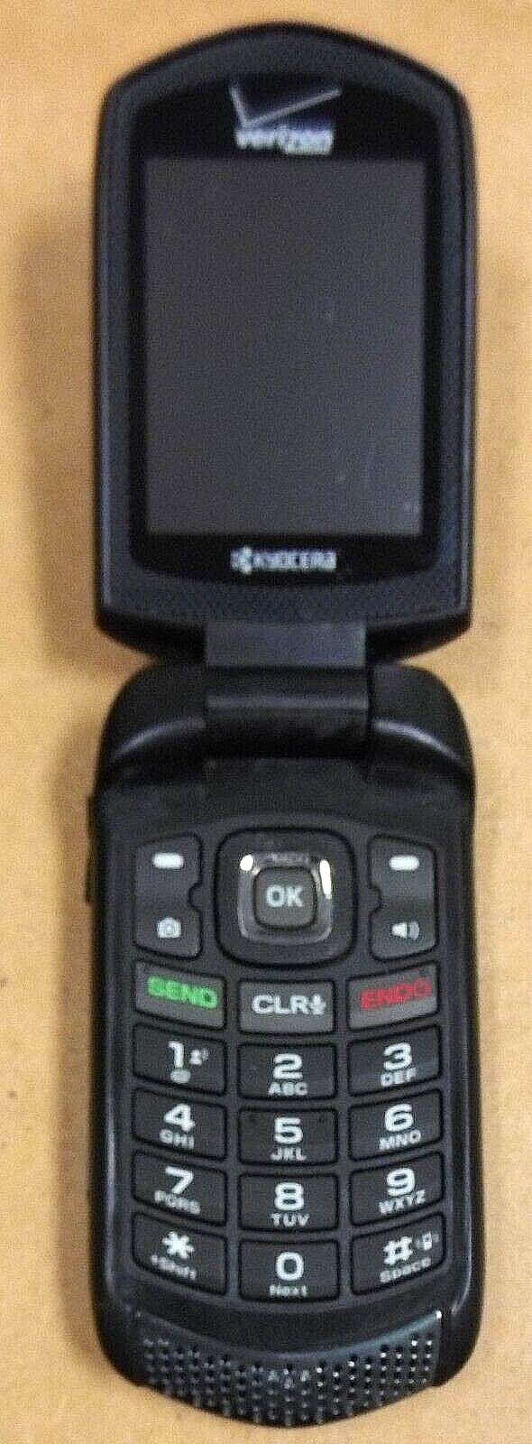Kyocera Dura XV+ E4520 – Black and Red ( Verizon ) Flip Phone – Post Pay Version