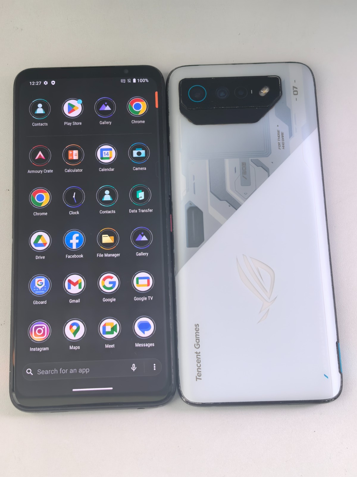 ASUS ROG Phone 7 Unlocked White /Black Game Phone Android Global Google Play