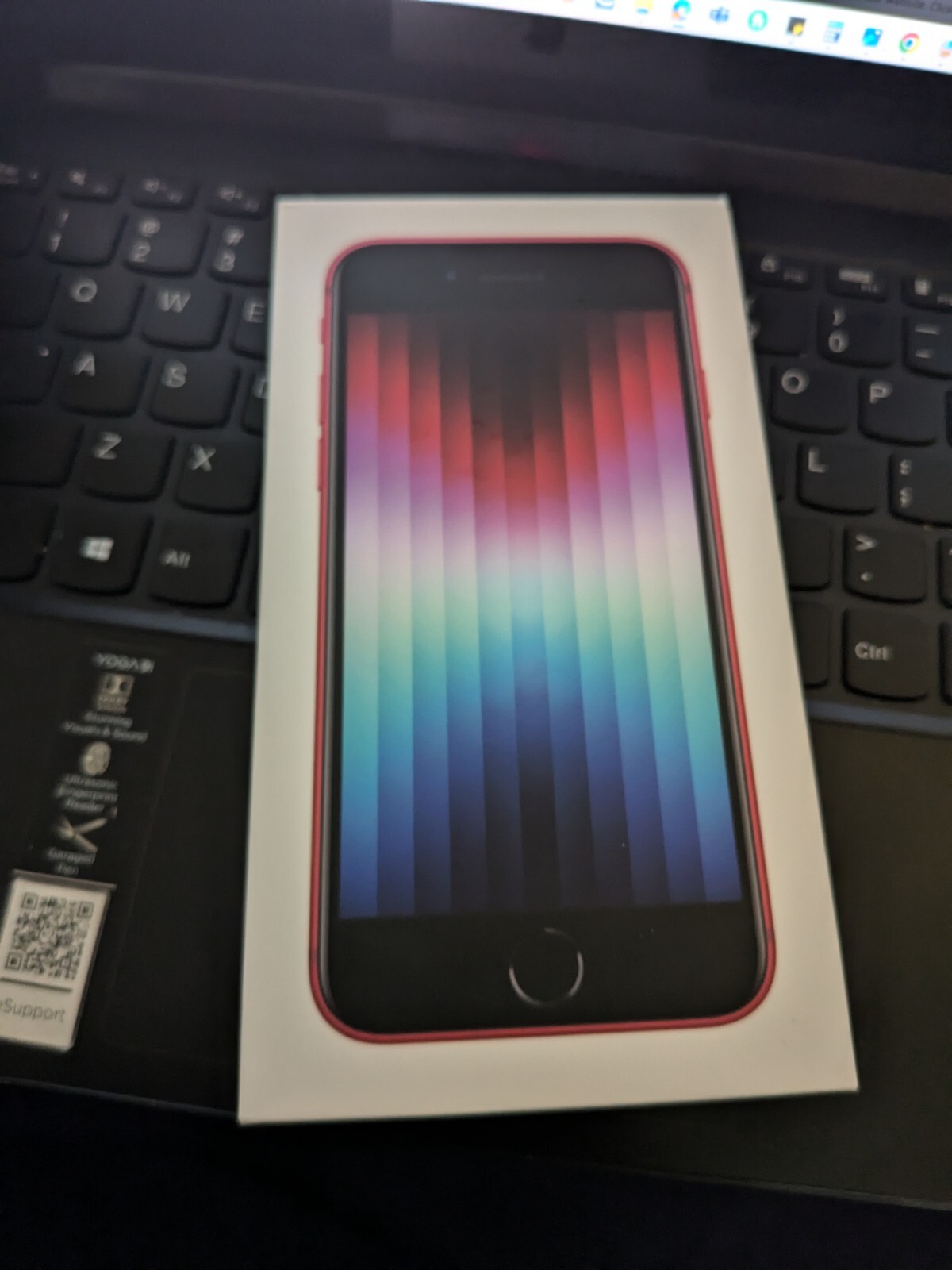 Apple iPhone SE (2022) – 128 GB – Red (Unlocked) G2U