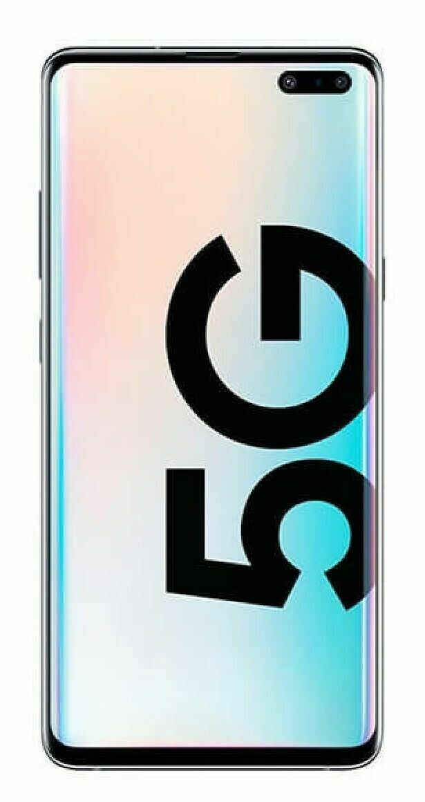 Samsung Galaxy S10 5G SM-G977B 512GB Black Fully Unlocked Smartphone Open Box-A+