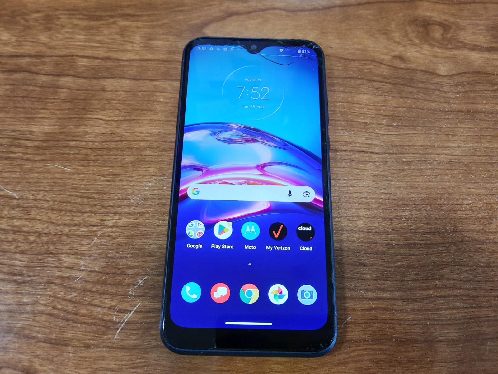 Motorola Moto E (2020) XT2052-2pp (VERIZON) Cracked Screen