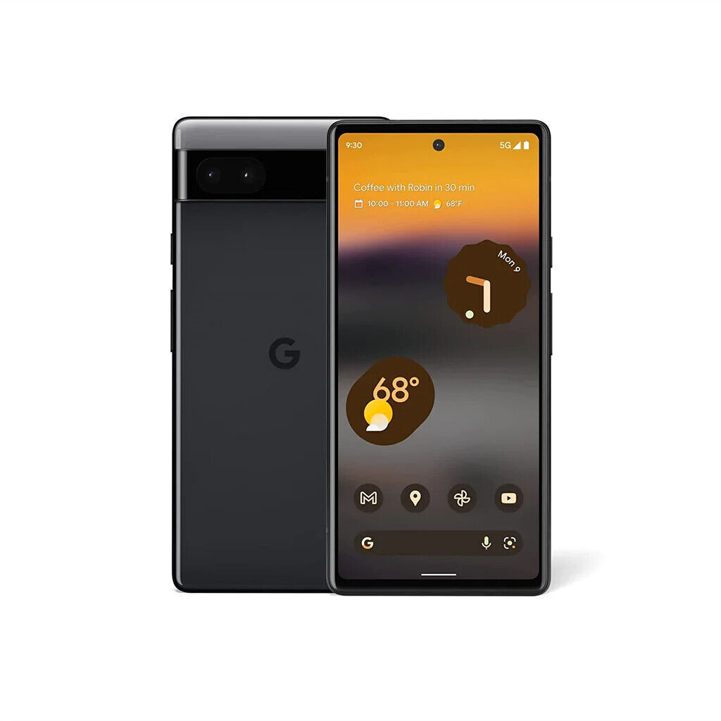 Google Pixel 6a GX7AS – 128GB – Charcoal (Unlocked)