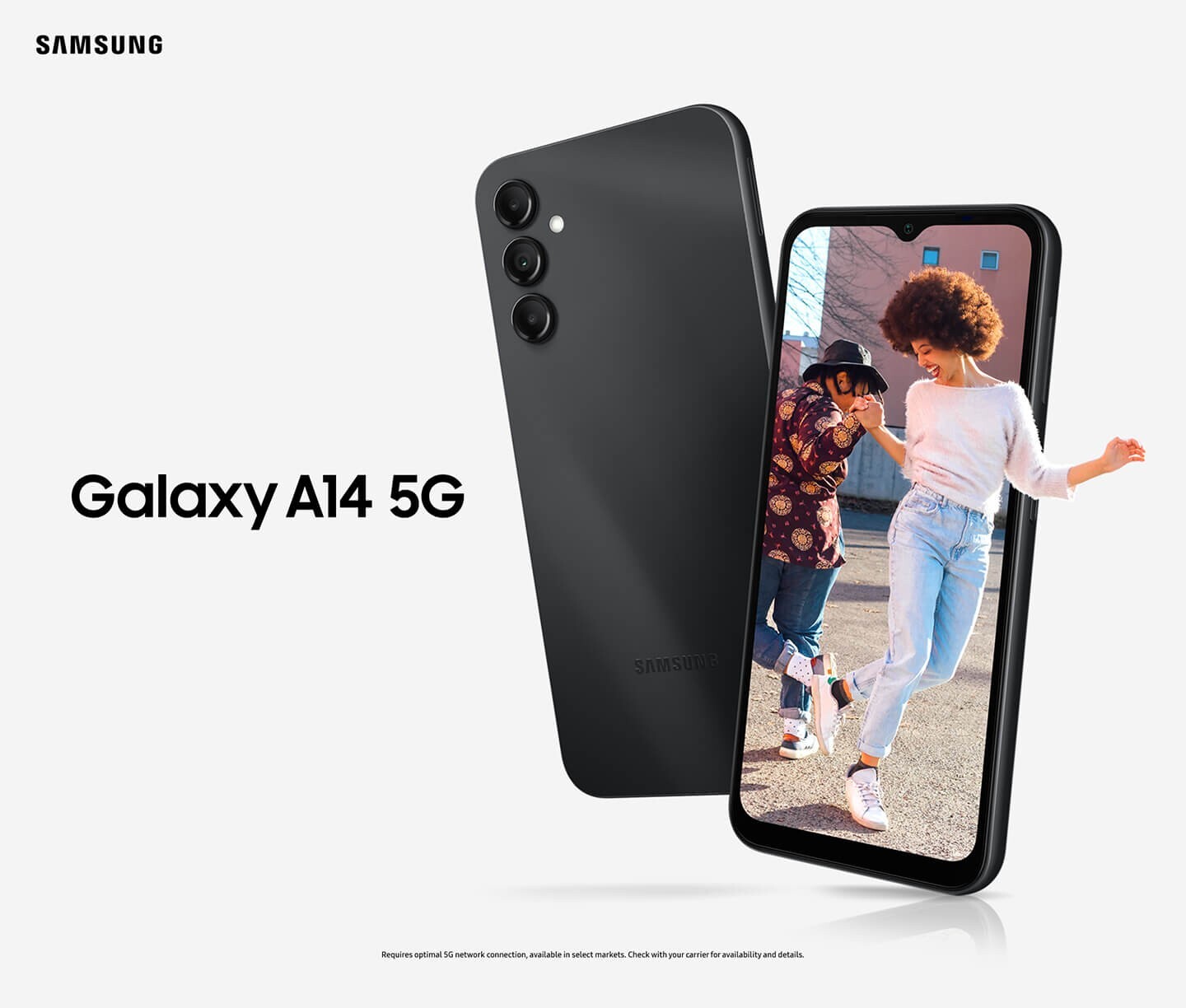 Samsung Galaxy A14 5G SM-A146U – 64GB – Black (Unlocked)