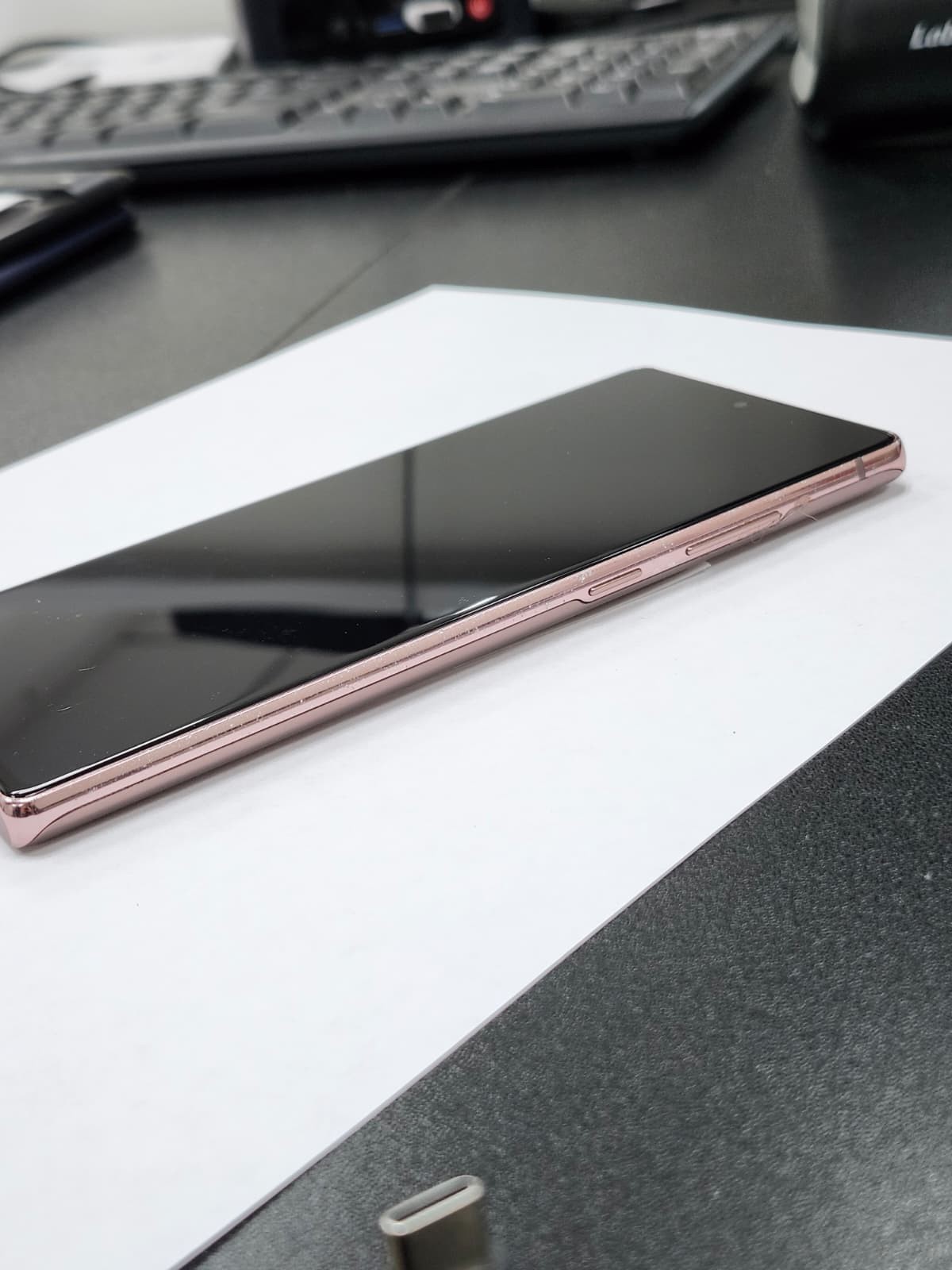 DEFECTIVE – Samsung Galaxy Note 20 5G – 128GB – Bronze – GSM Unlocked – 12619