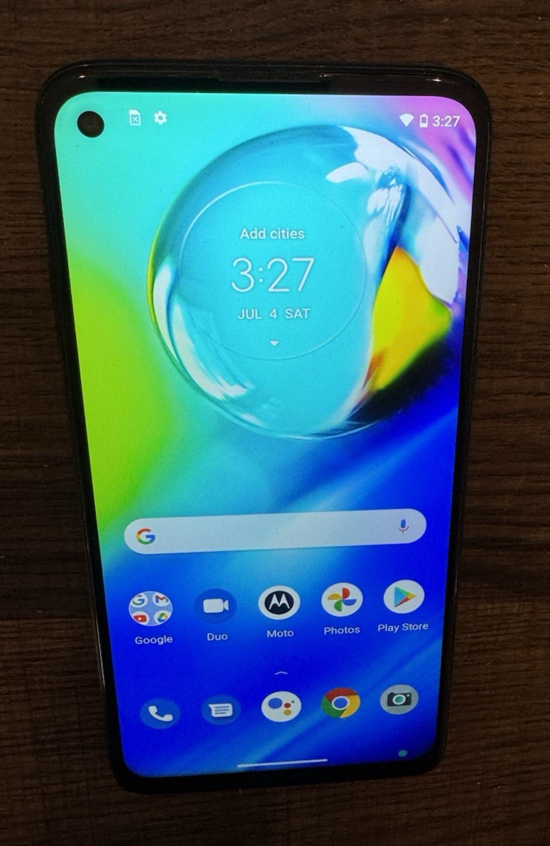 Motorola Moto G8 Power XT2041-1 64GB Blue Factory Unlocked DUAL SIM Good