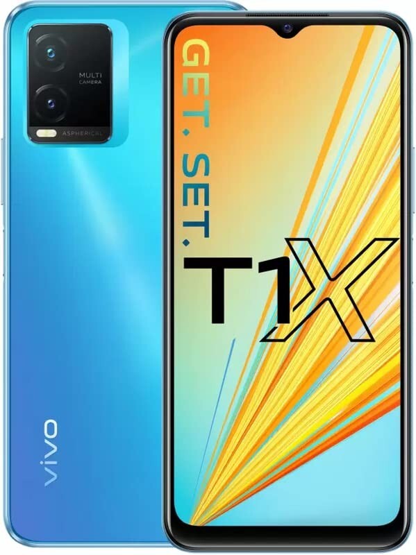 Vivo T1X Space Blue (RAM 6GB, 128GB) 6.58″ 50MP-Camera Unlocked Phone
