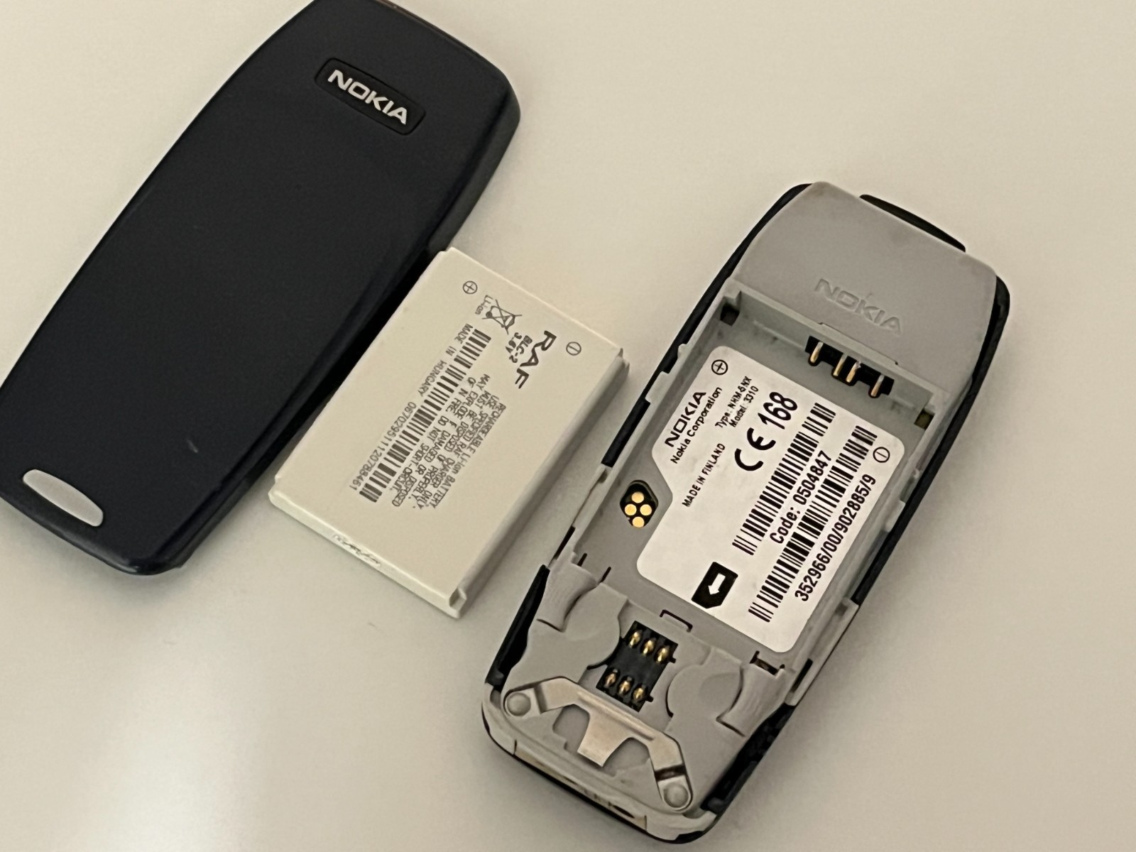 Genuine Nokia 3310 – Anthracite (Unlocked) GSM Retro Phone FINLAND