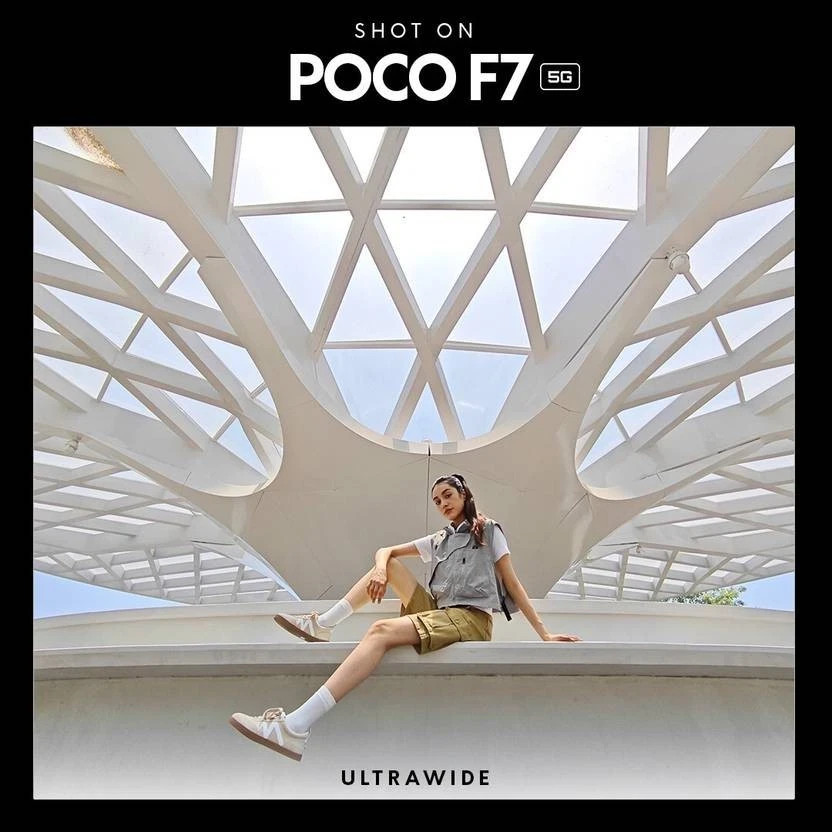 POCO F7 5G (White, 512GB 12 GB ) 8s Gen 4 Processor NFC 6.83″ Global Version.