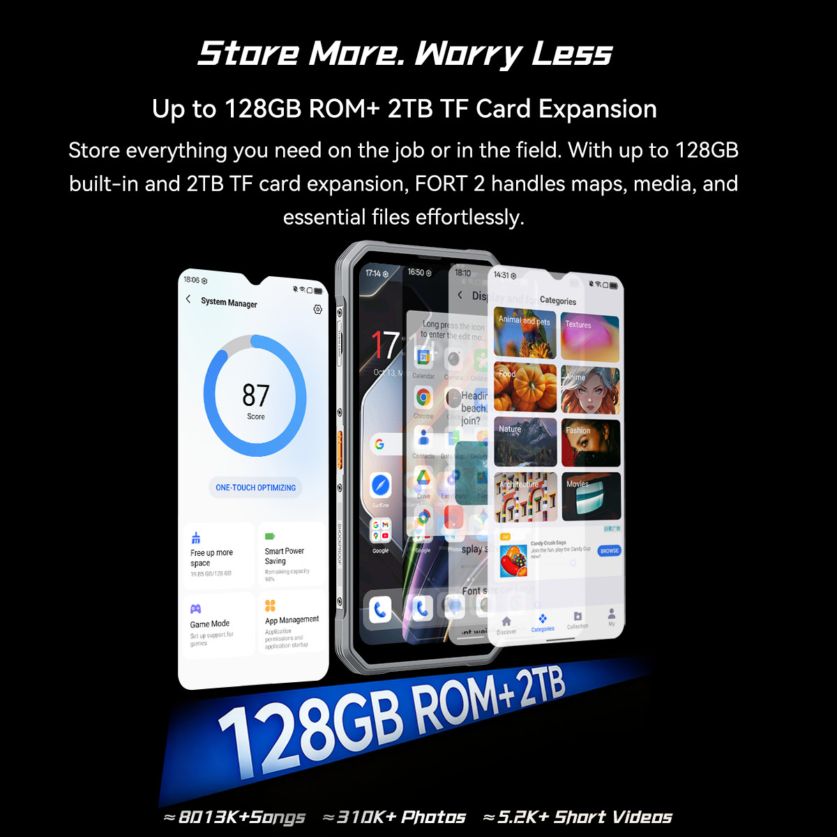 Blackview FORT 2 AI Rugged Smartphone 24GB+128GB 6.56″ Android 15 Dual SIM NFC