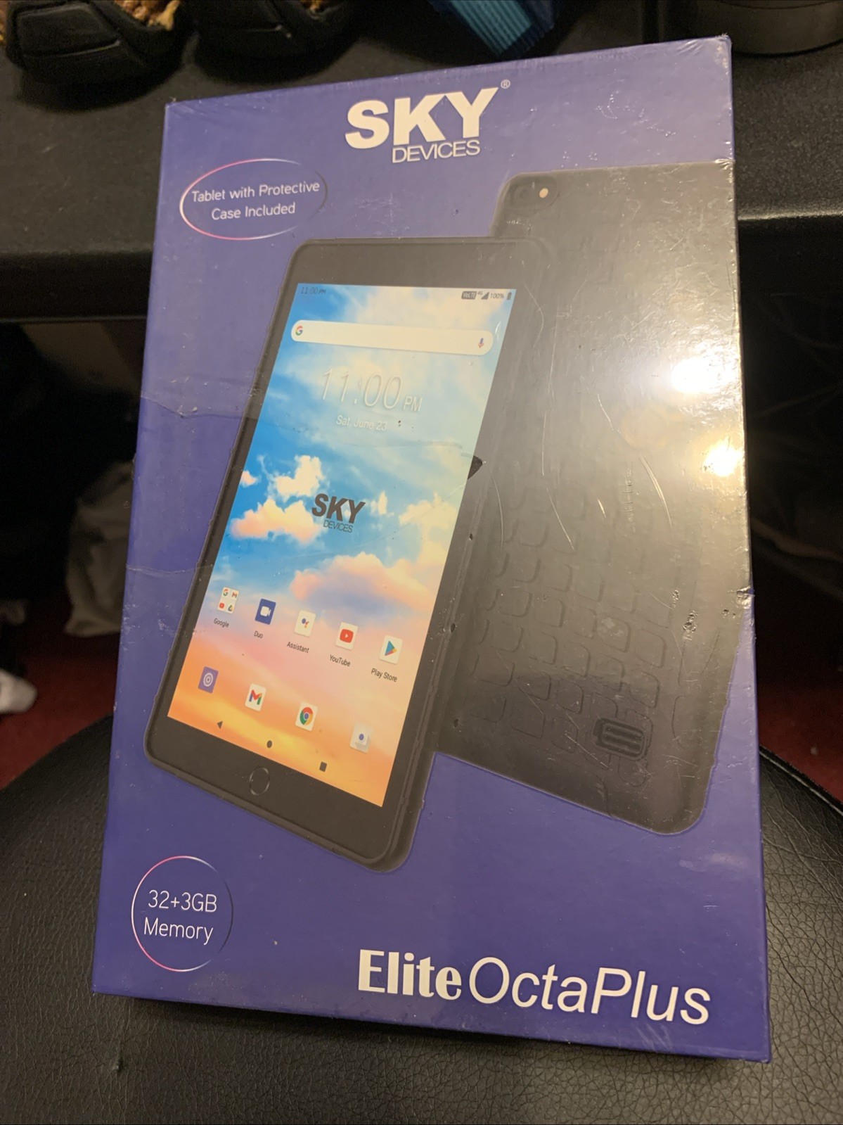 SKY Devices Elite OctaPlus – 32GB/3 GB Ram 8″ Tablet- New Factory Sealed Black