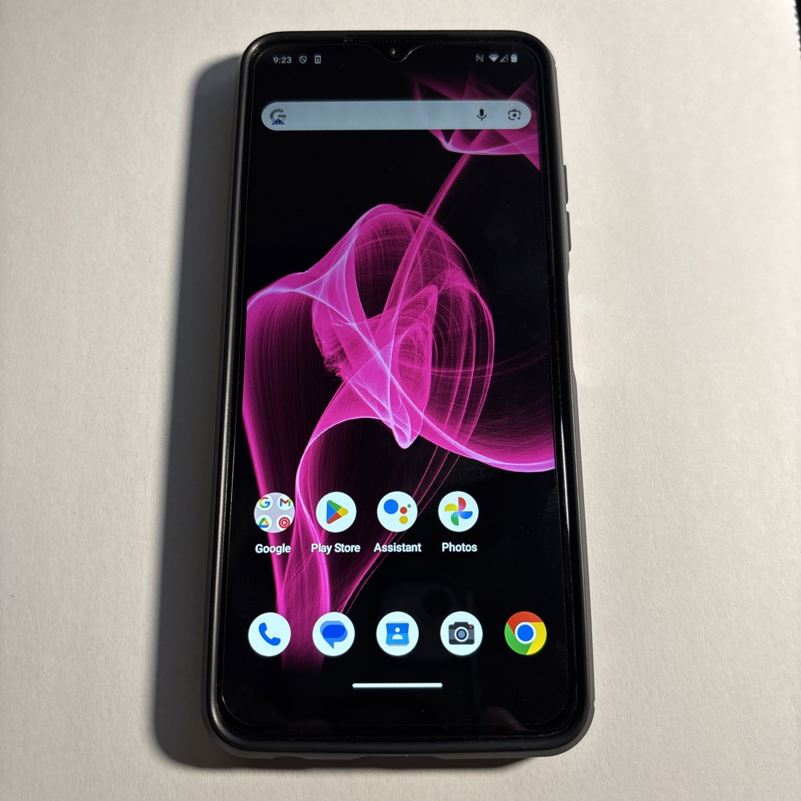 T-Mobile Revvl 6x 5G Smartphone 128GB 4GB RAM Gray Android 14 TMRV065G Used