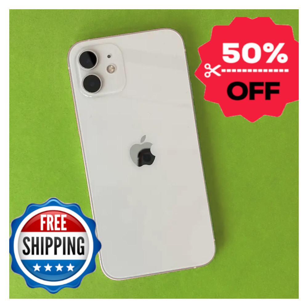 Apple iPhone 12 64/128GB Unlocked Verizon White / Green GSM|CDMA🍏 Very Good