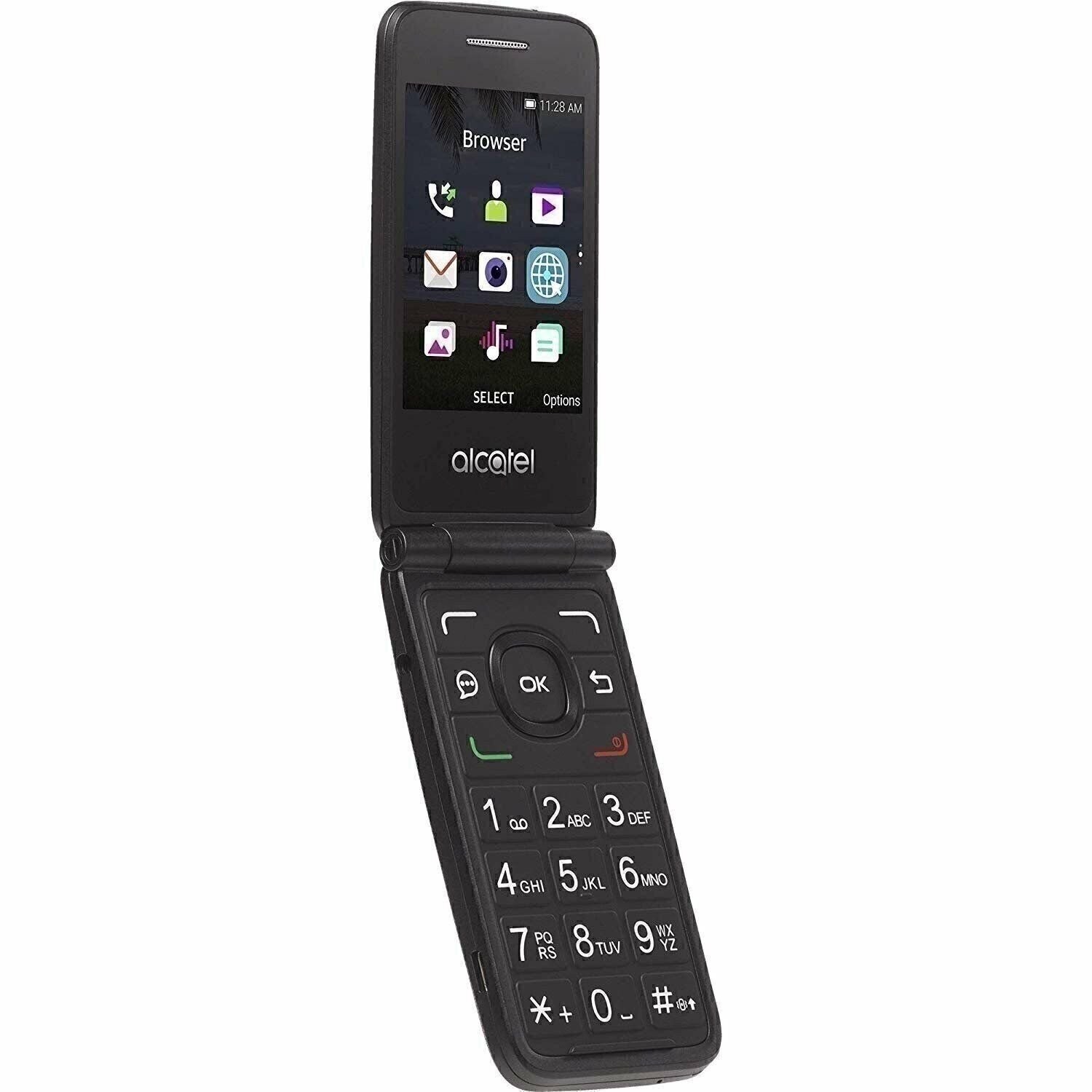 TracFone Alcatel MyFlip 4G Prepaid Flip Phone