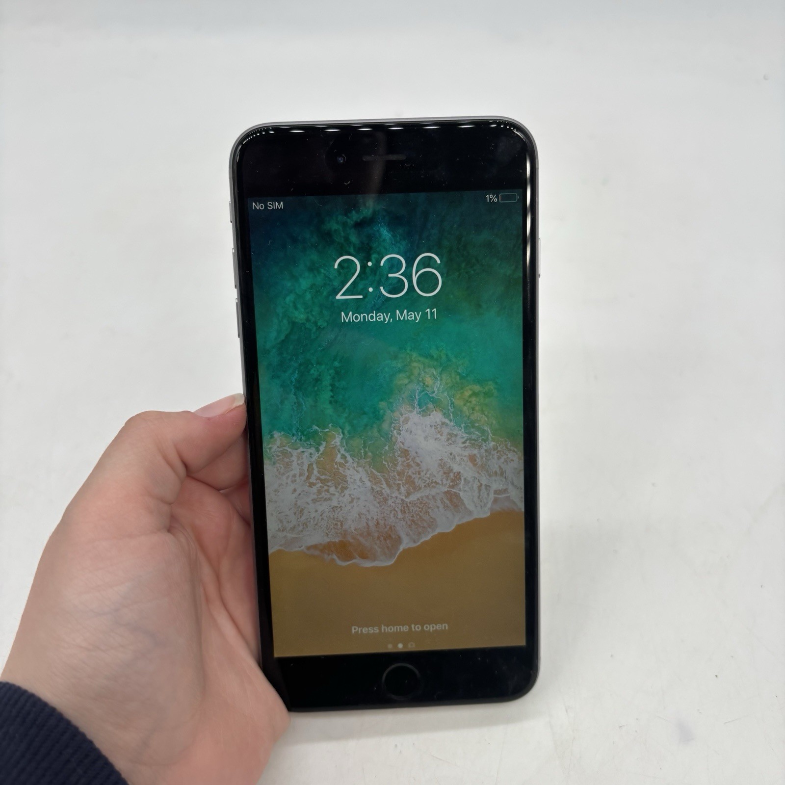 Apple iPhone 6 Plus 64 GB Silver (Unlocked) Tested and Working Great Condition