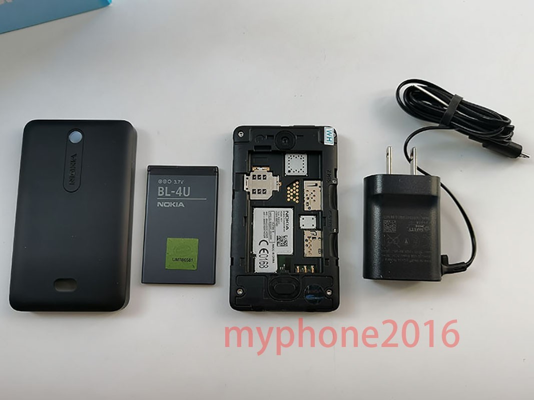 Nokia Asha 501 Unlocked Dual SIM 128MB 64MB RAM 2G GSM microSDHC Smartphone