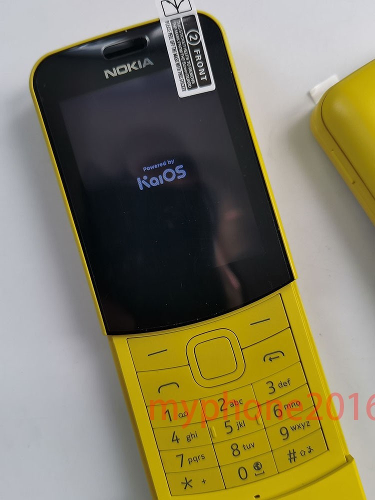 Nokia 8110 4G – 4 GB – Yellow (Unlocked) Slide Banana phone