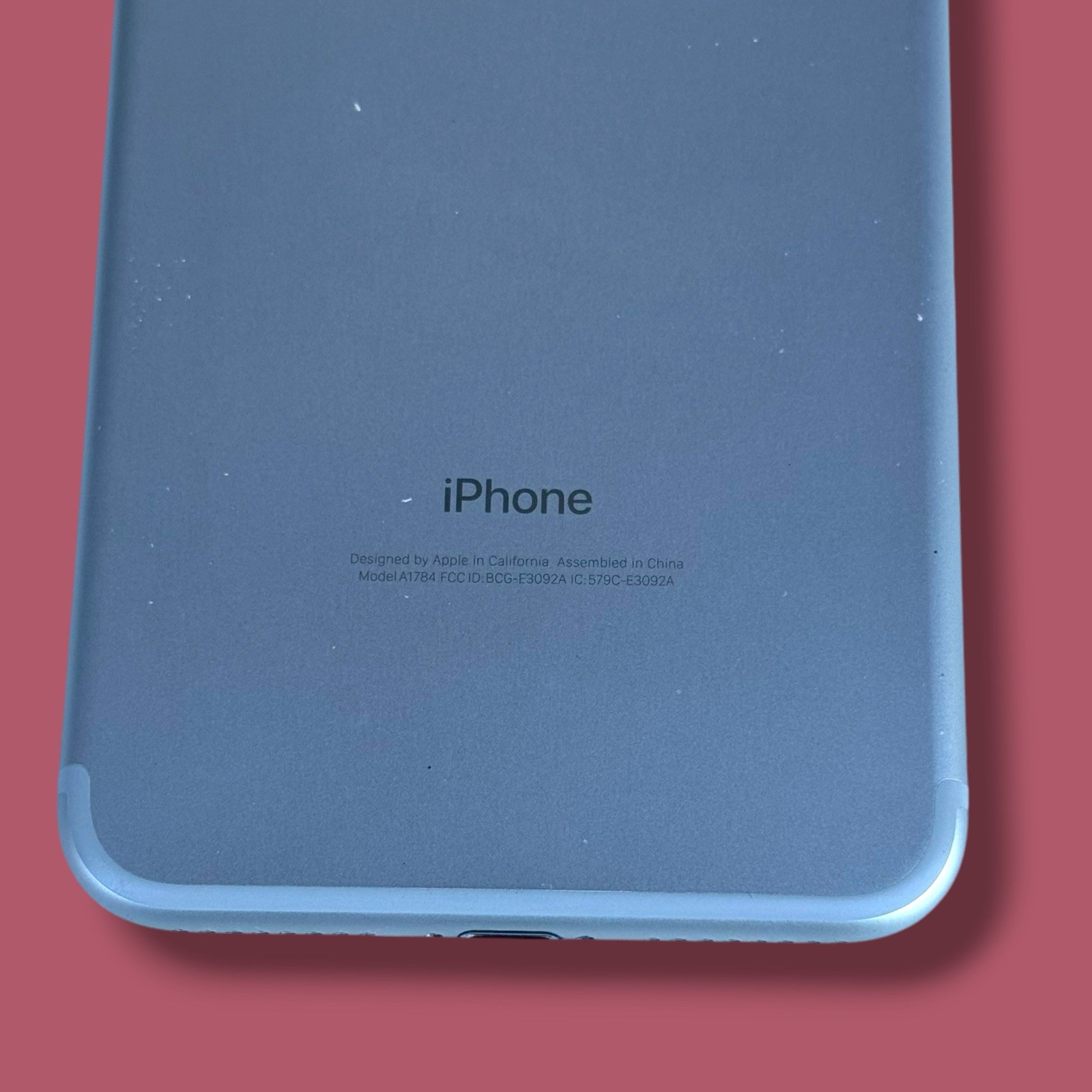 Apple iPhone 7 Plus A1784 Silver *NOT SURE ON STORAGE CAPACITY *AS IS