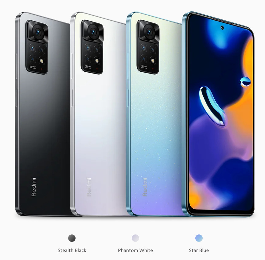 Xiaomi Redmi Note 11 PRO 4G LTE Phanton White – 6GB RAM – 128GB ROM – India NEW