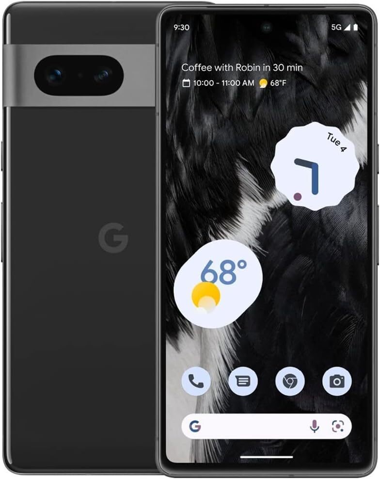 Google Pixel 7 5G GQML3 – 128GB Black GSM (Unlocked) AT&T Verizon T-Mobile