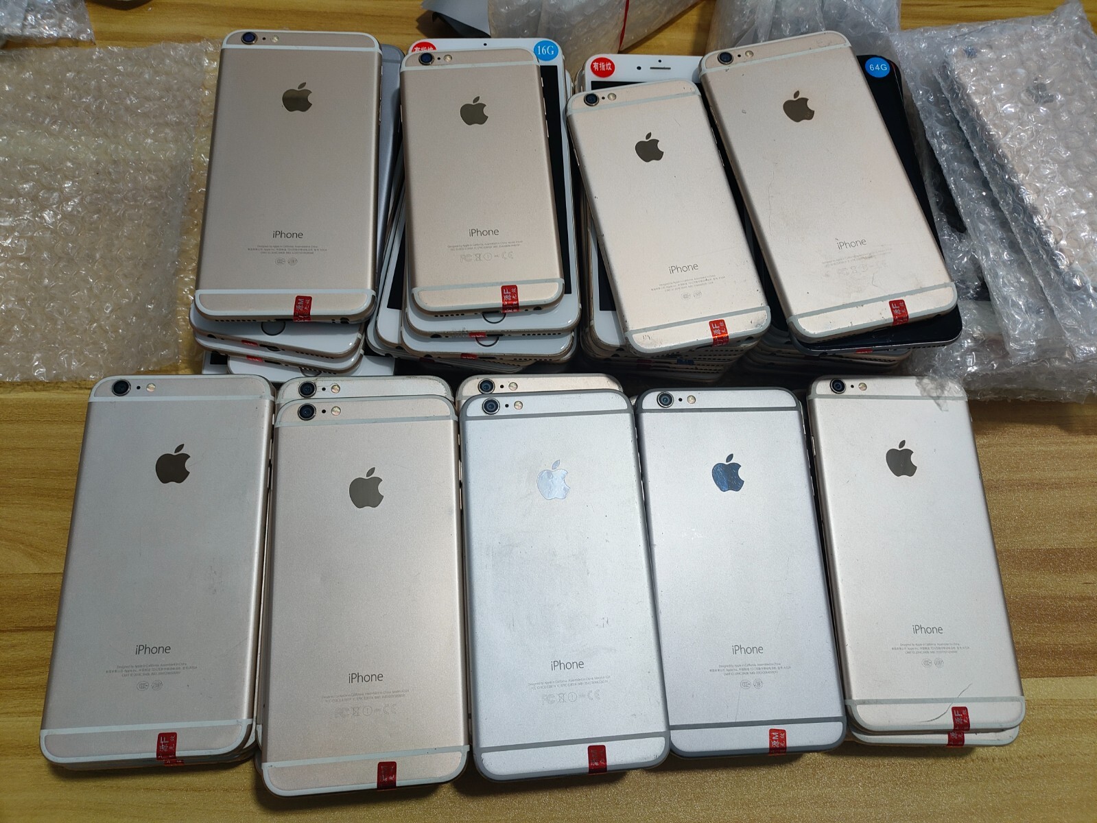 Apple iPhone 6 6 Plus – 16GB 64GB Unlocked iOS 12, GOOD, replaced New-battery