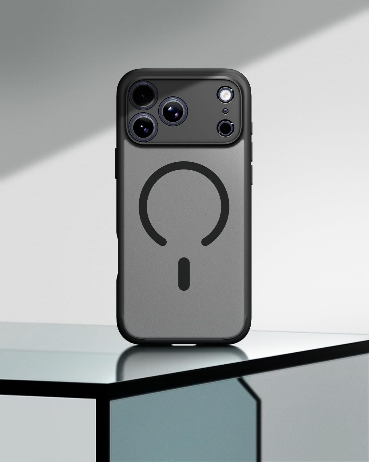 iPhone 17 Pro Max Case, Ultra Hybrid MagFit [TPU Covered Camera Control] – Frost