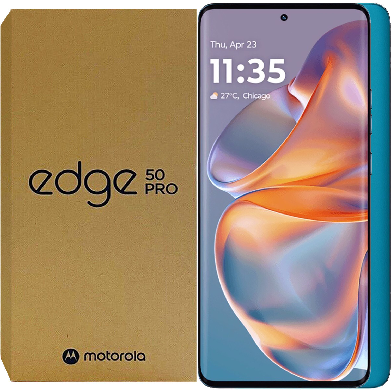 Motorola Edge 50 Pro 5G Caneel Bay 512GB + 12GB Dual-SIM Unlocked GSM NEW