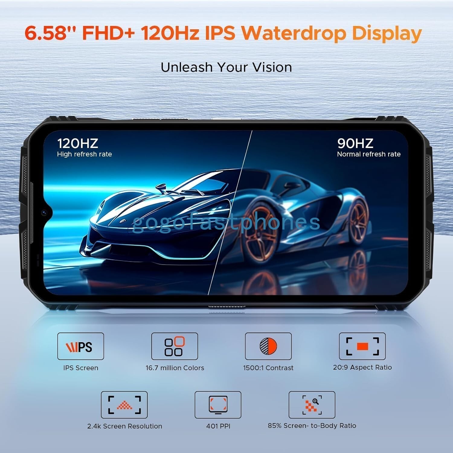 Unlocked DOOGEE V Max Pro 5G Rugged phone 32GB+512GB 108MP IP68/IP69K 22000mAh