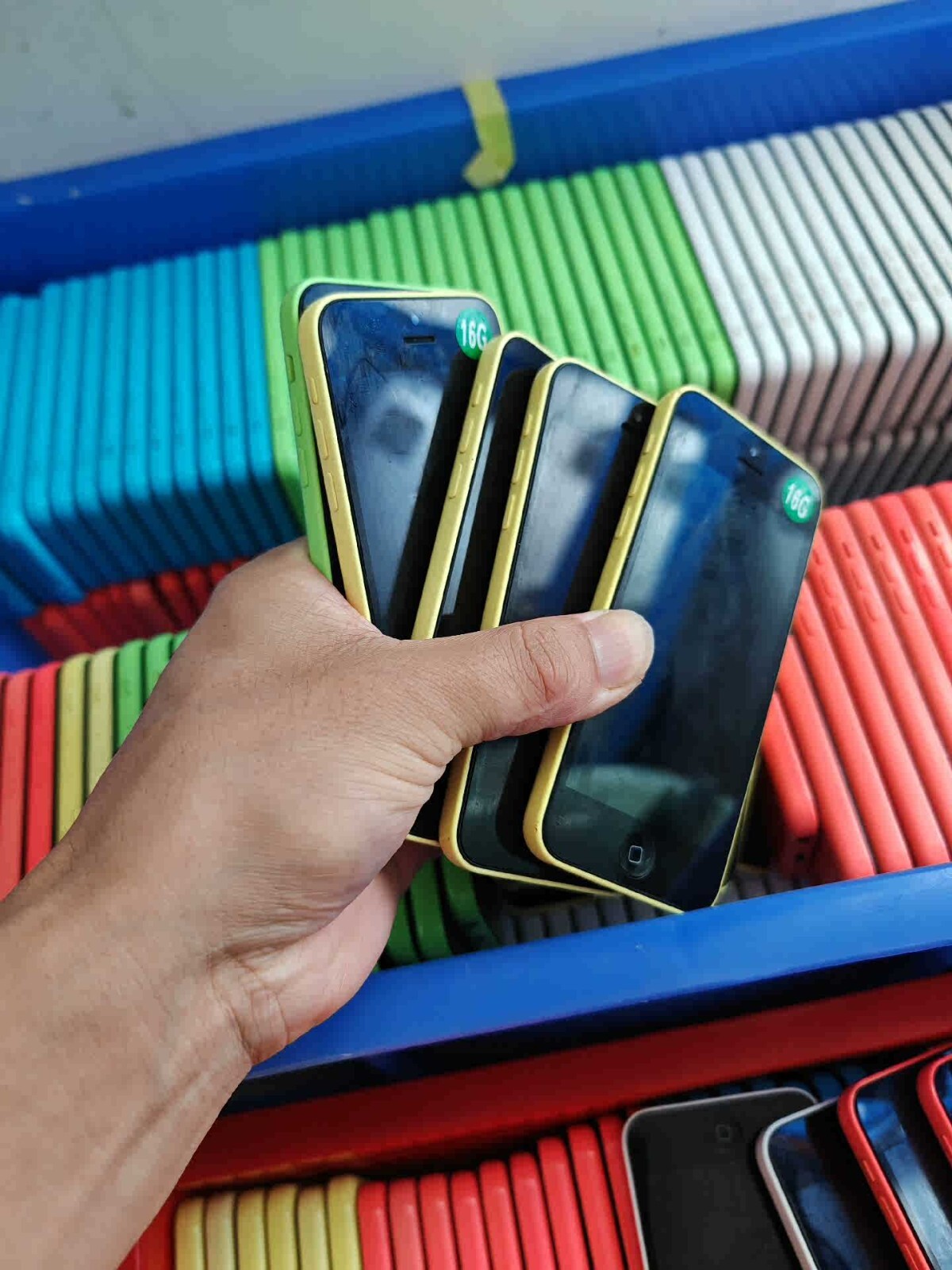 Original Unlocked Apple iPhone 5C 8/16/32GB 5colors usedphone work well