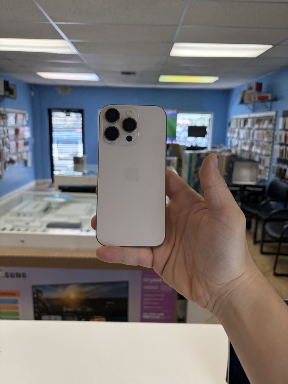 Apple iPhone 16 Pro 128Gb Desert Unlocked Flawless 0 Battery