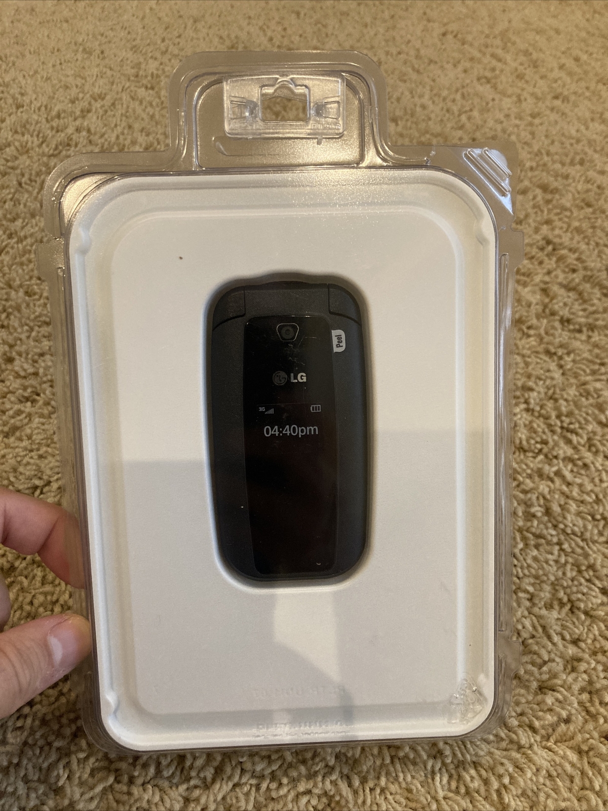 LG 440G (TracFone) Smartphone – Black New!!