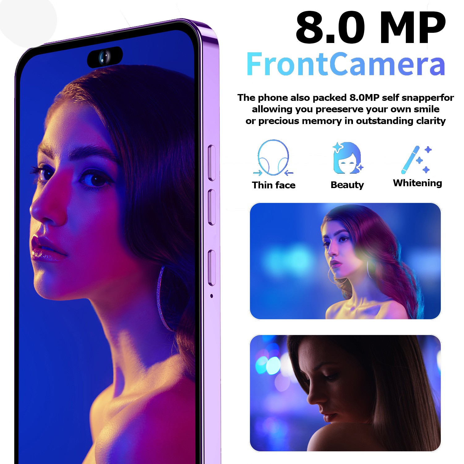 16 Pro Max 5G 128GB Unlocked Cell Phone Smartphone Android Cheap Phone 5000mAh
