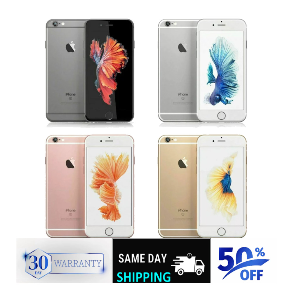 Apple iPhone 6s 16GB/32GB Unlocked Verizon – Silver/Rose Gold, Free Shipping