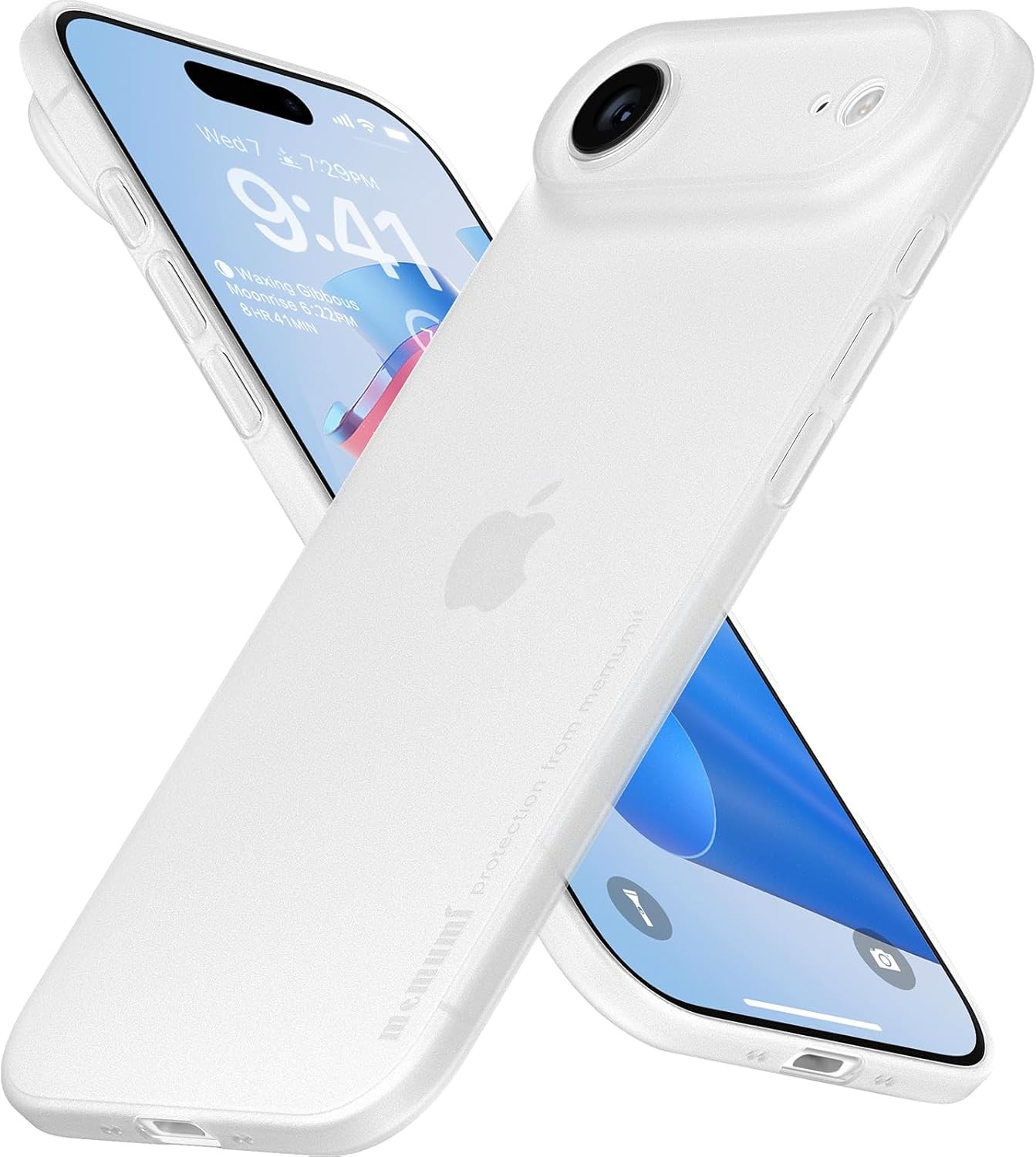Ultra Thin 0.3mm Matte Hard Case for iPhone 17 Air 2025 – Lightweight, Camera Pr