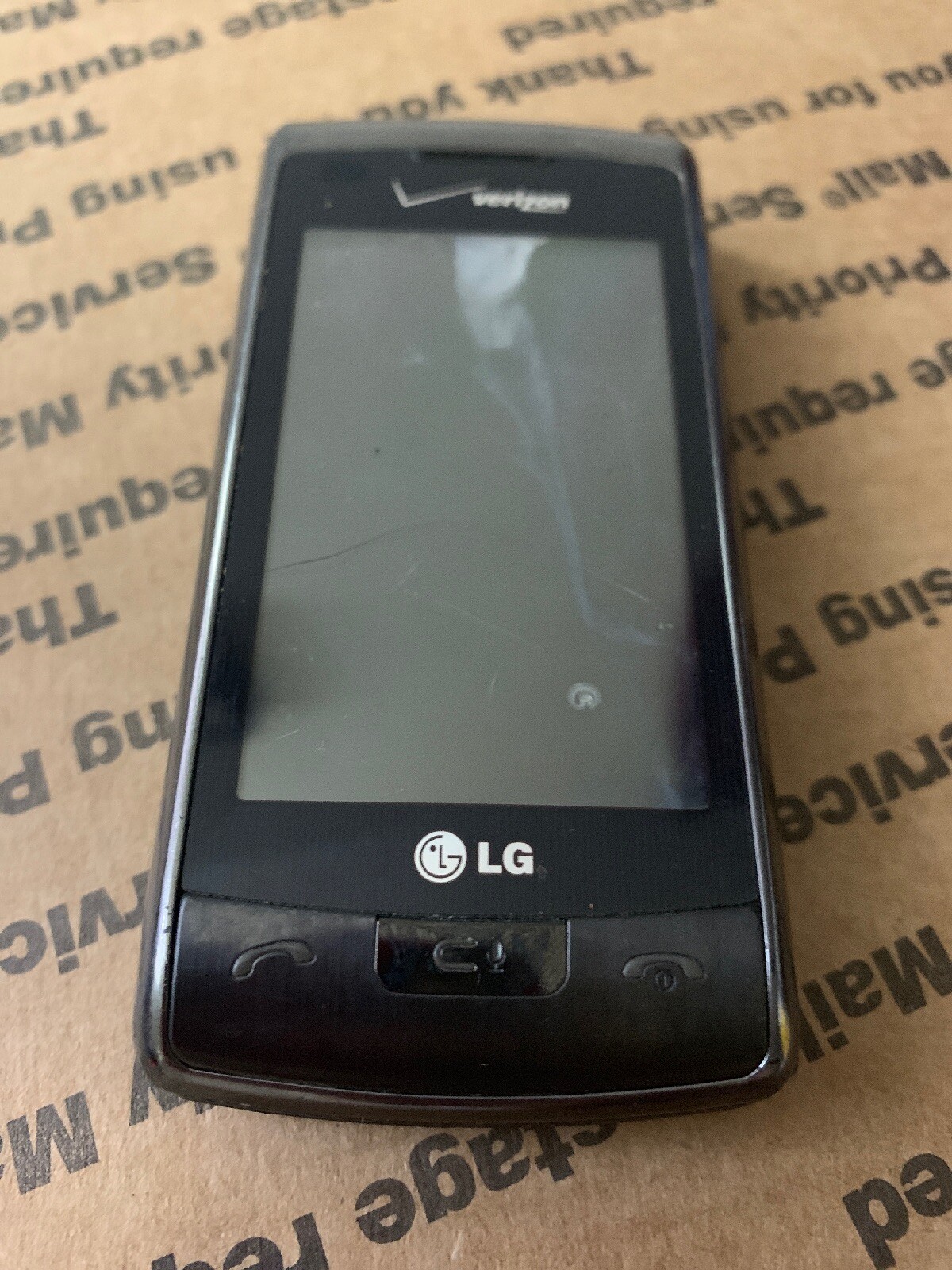 LG enV Touch VX11000 – Black Silver (Verizon) Cellular Phone
