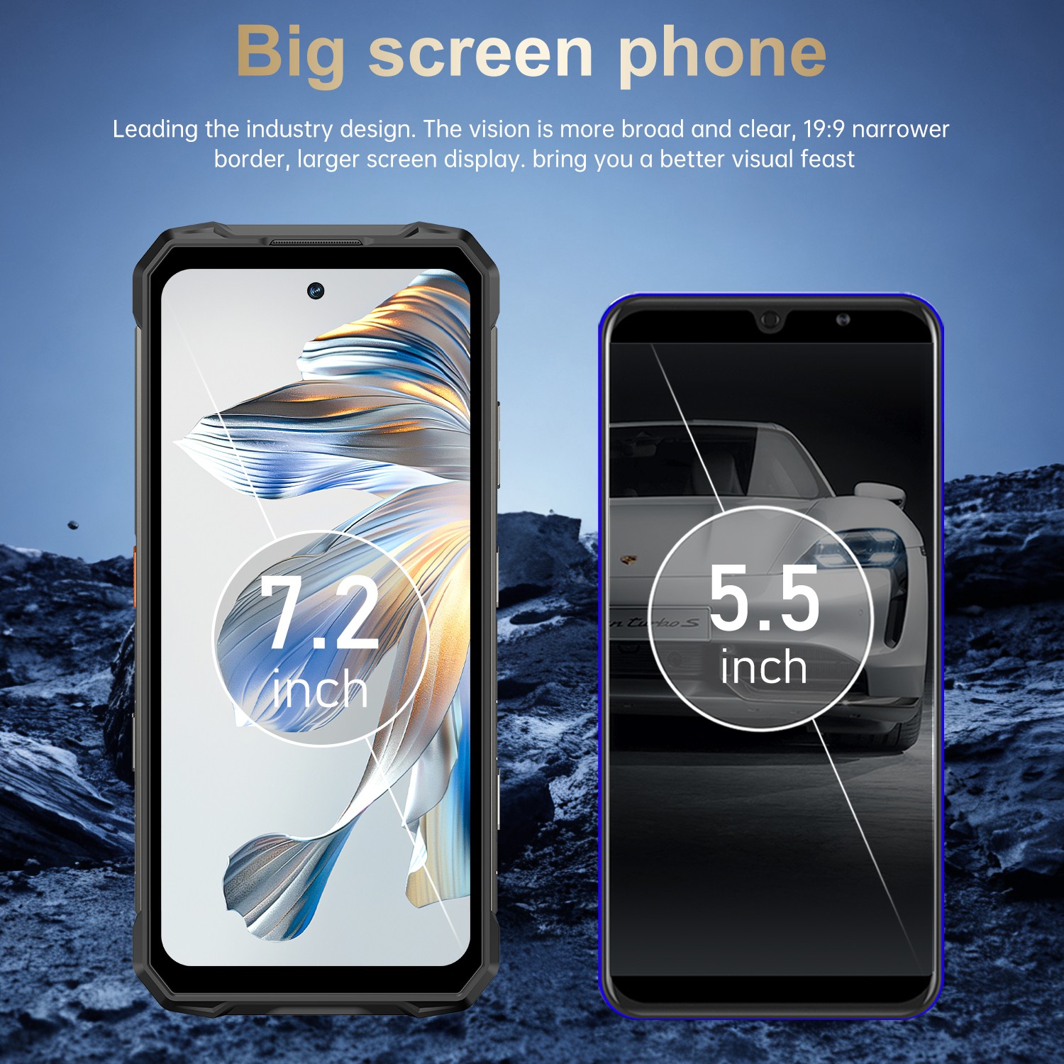 Rugged Smartphone R26 Ultra 12GB+256G Unlocked Cell Phone Dual Sim 5G 10000mAh