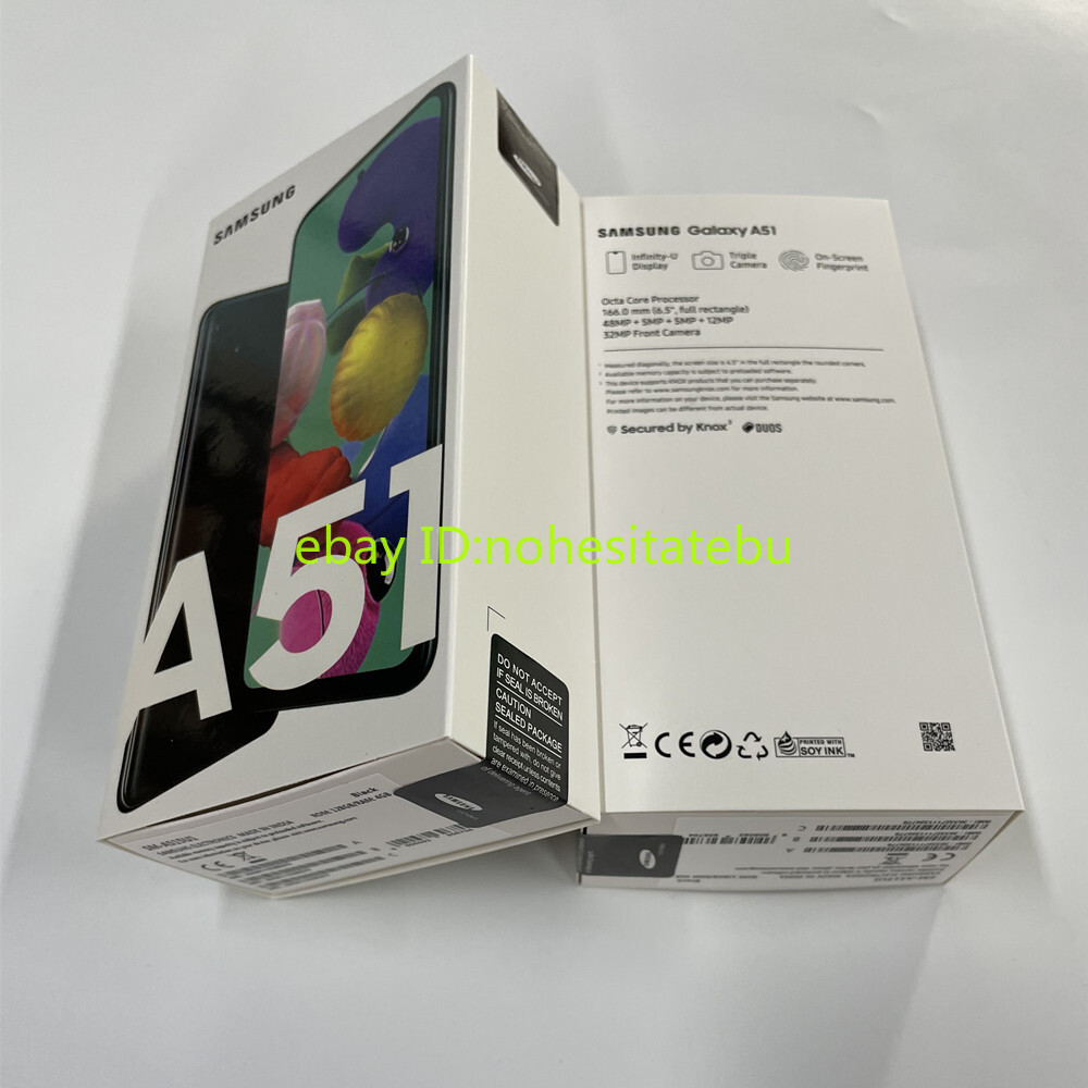 Unlocked Samsung Galaxy A51 SM-A515U(USA) 128GB 4GB RAM-New Sealed 48MP 6.5″
