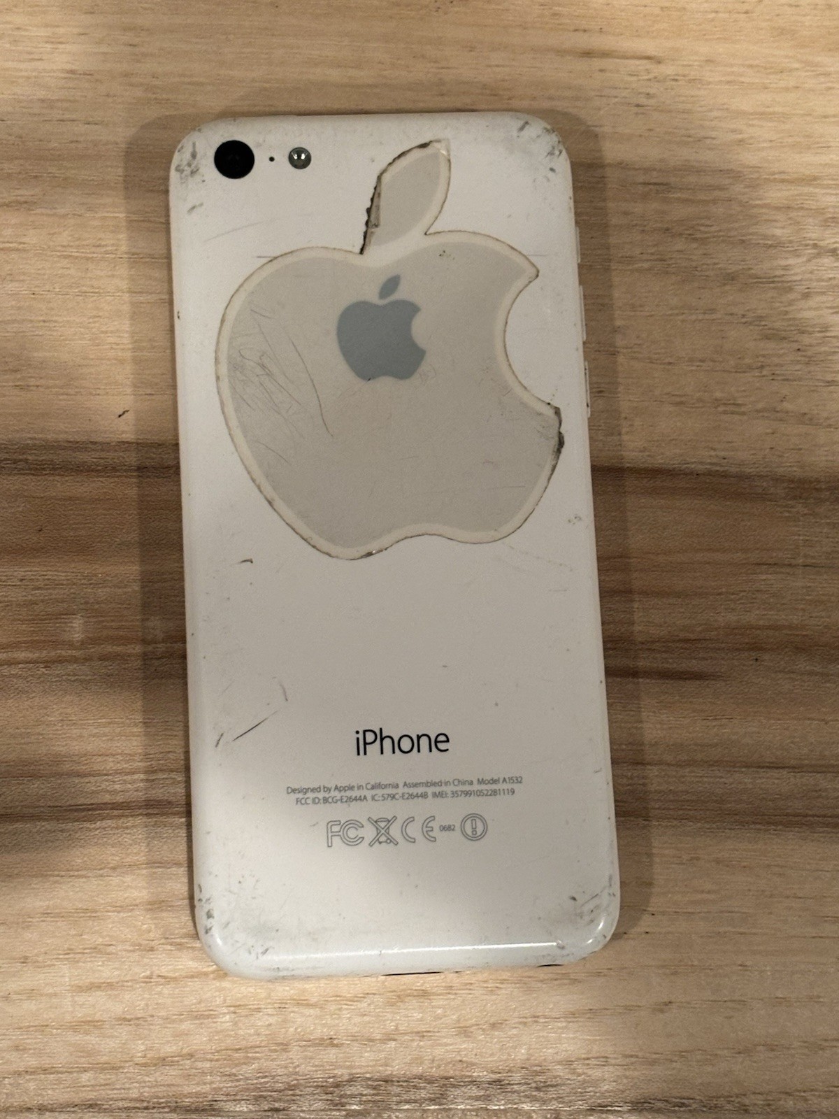 Lot Of 3 Phones – LG Rebel 3 (2x) & iPhone 5c White A1532a- Parts Repair Only