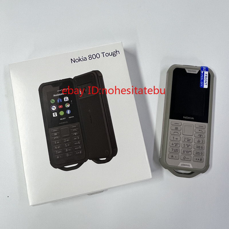 Unlocked Nokia 800 Tough (4G) 4GB / 512MB RAM Rugged Phone GSM