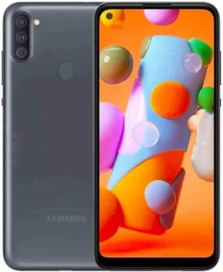 Samsung Galaxy A11 4G LTE SM-A115U AT&T 32GB Black Excellent Condition