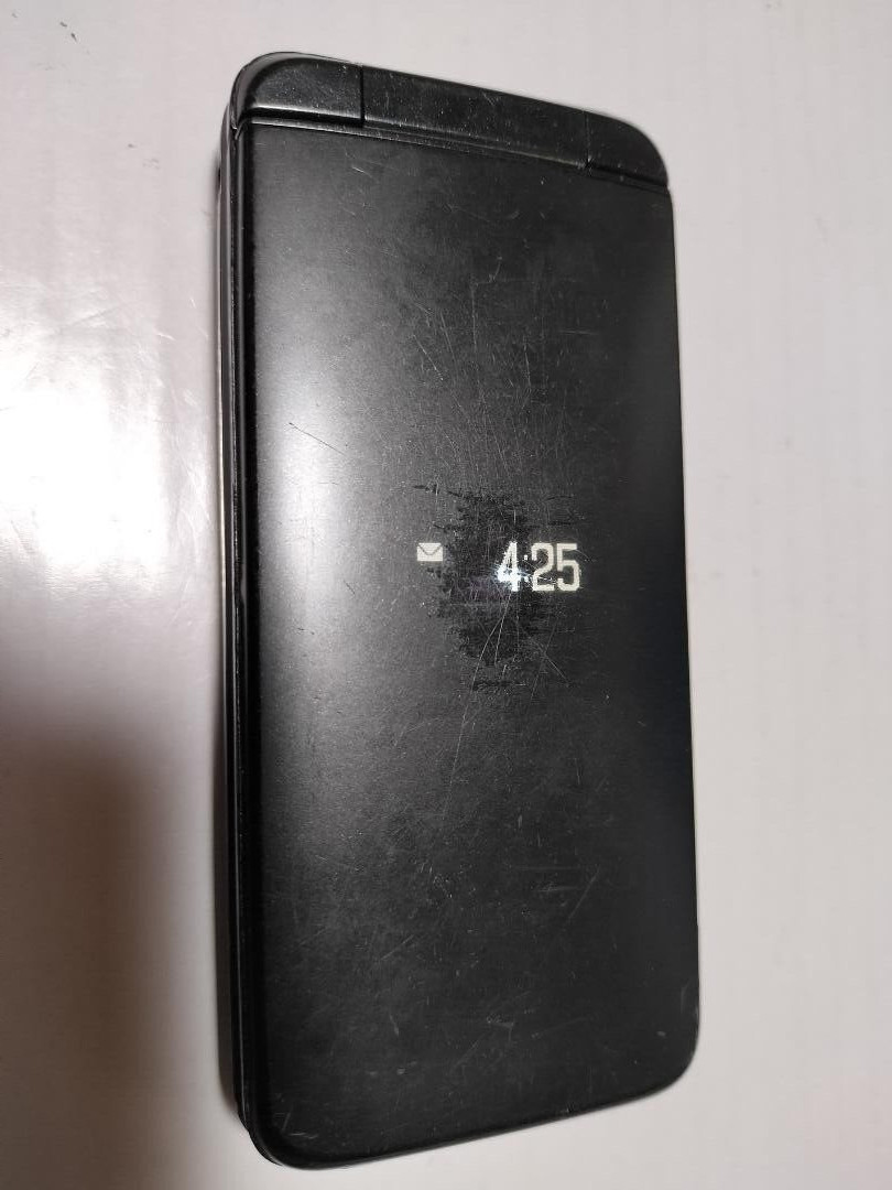 KYOCERA 902KC DIGNO KEITAI 3 Android Flip Phone Black SIM Free Unlocked VeryGood