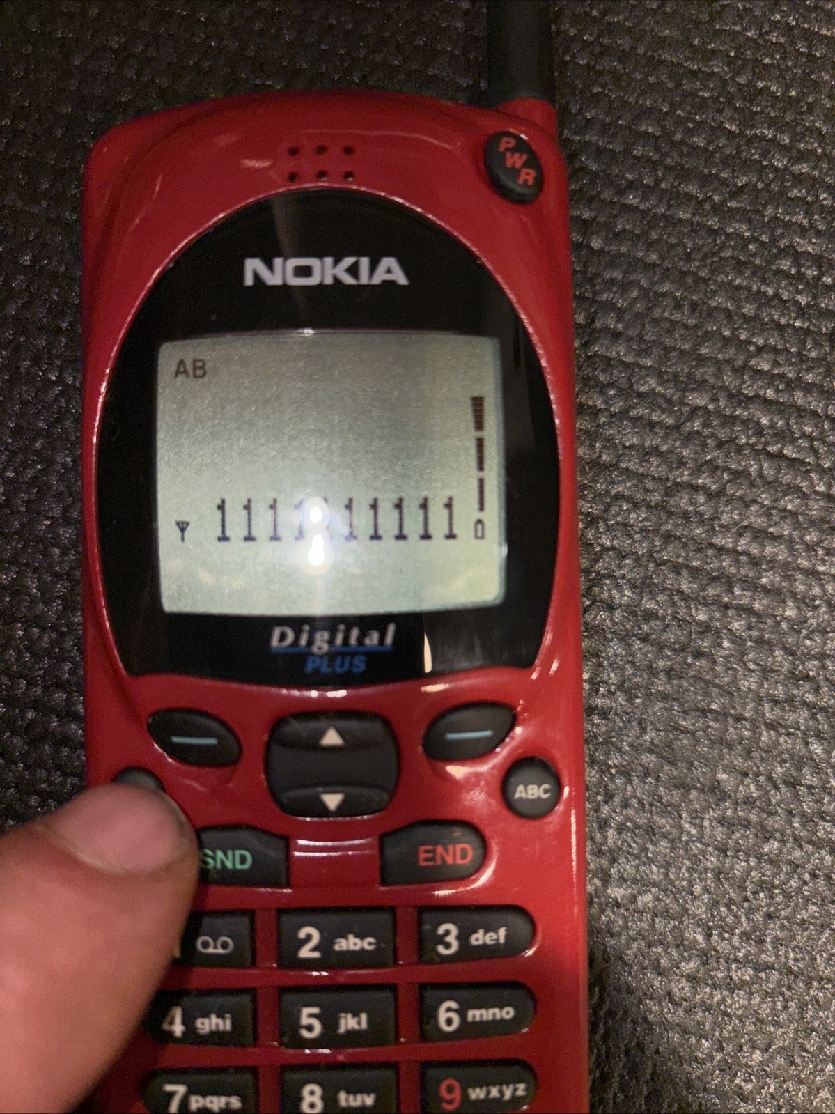 Nokia Cell Phone 2160i Very Rare Red Exc Cond Clean , See Description
