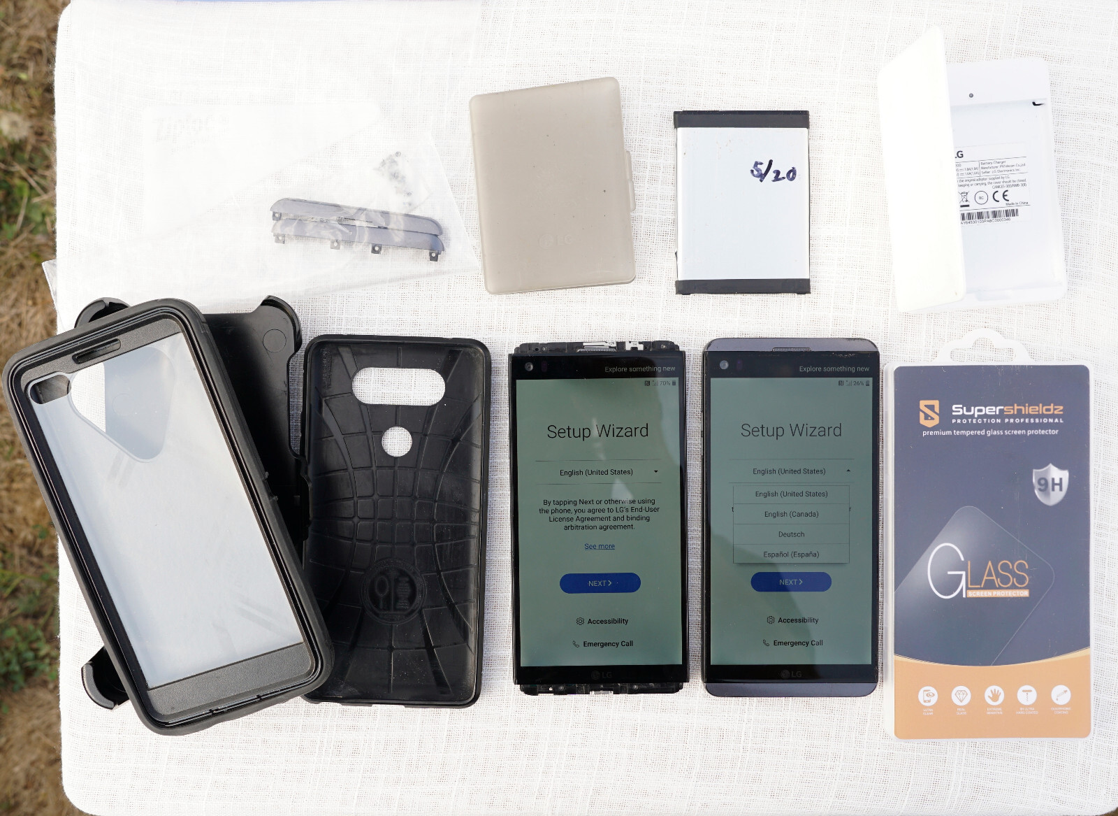 LG V20 – Two phone plus extras, read description 