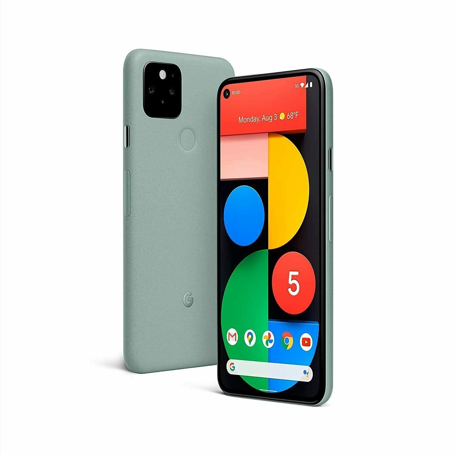 Google Pixel 5 128GB ROM 8GB RAM 5G 6.0″ VOLTE Unlocked Smartphone-New Sealed