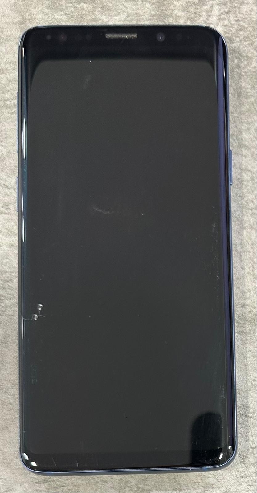 AS-IS Samsung Galaxy S9, Blue (For Parts only)