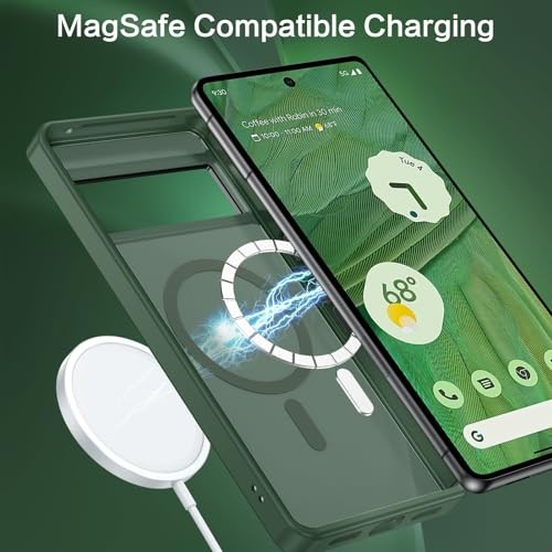 Google Pixel 7 Pro Case – Translucent Matte Slim Shockproof Protective Cover for