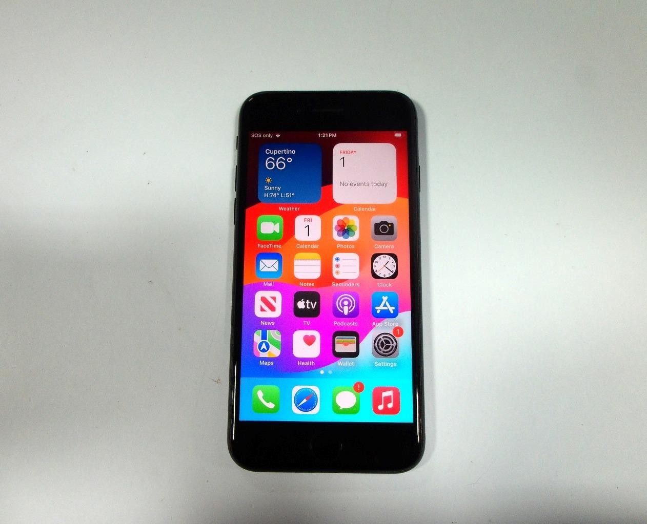 Apple iPhone SE A2275 64GB (Unknown) Black Touchscreen Smartphone