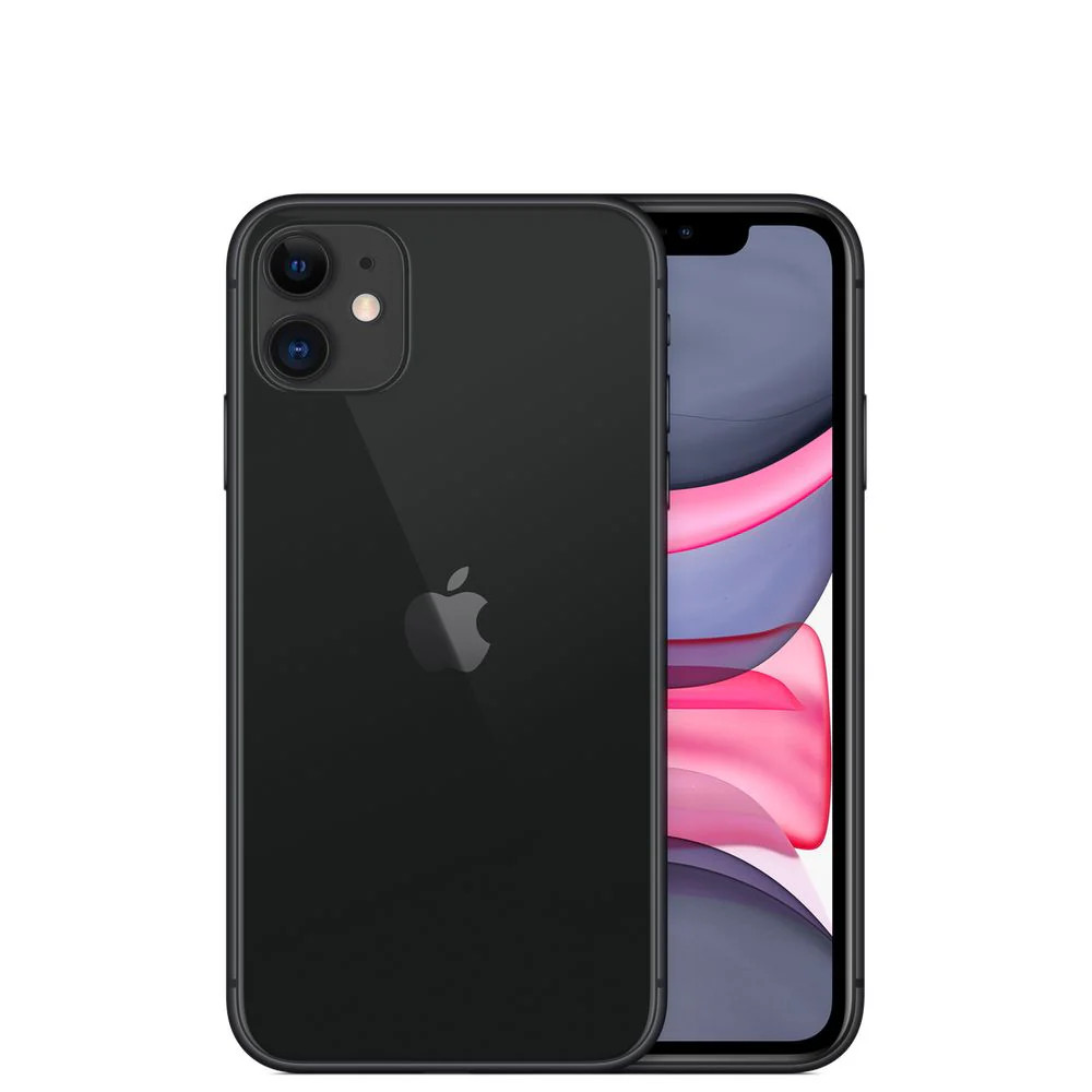 Apple iPhone 11 64GB Black LTE Cellular Straight Talk/TracFone MWL72LL/A – TF
